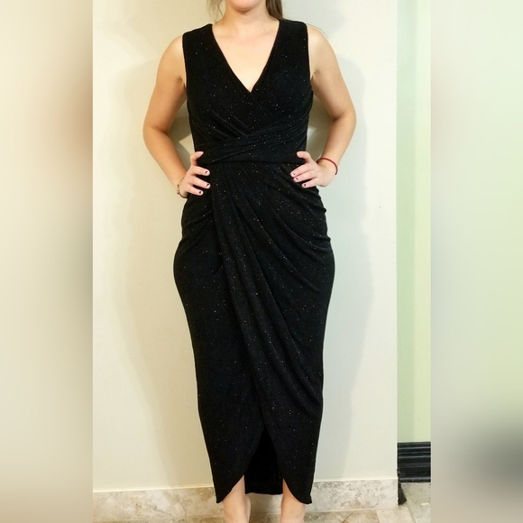 Ever New Black Evening Dress - Picture 1 of 6